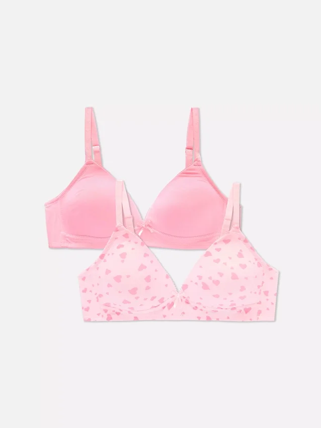 2-pack molded bras