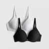 2-pack push up bras