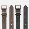2-pack textured belts