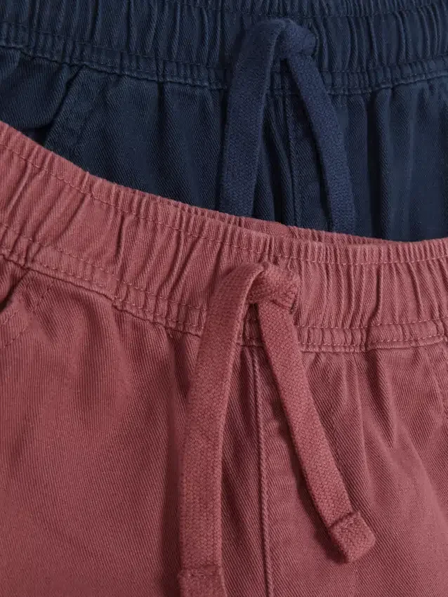 2-pack twill pants