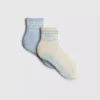 2-pack yoga quarter crew socks