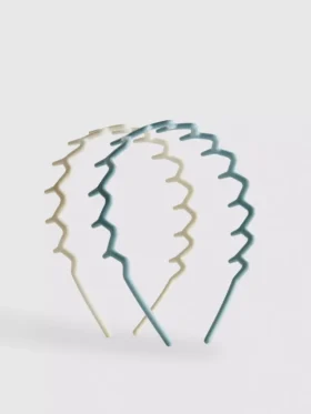 2-pack zigzag headbands