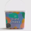 20pk giant chalk set
