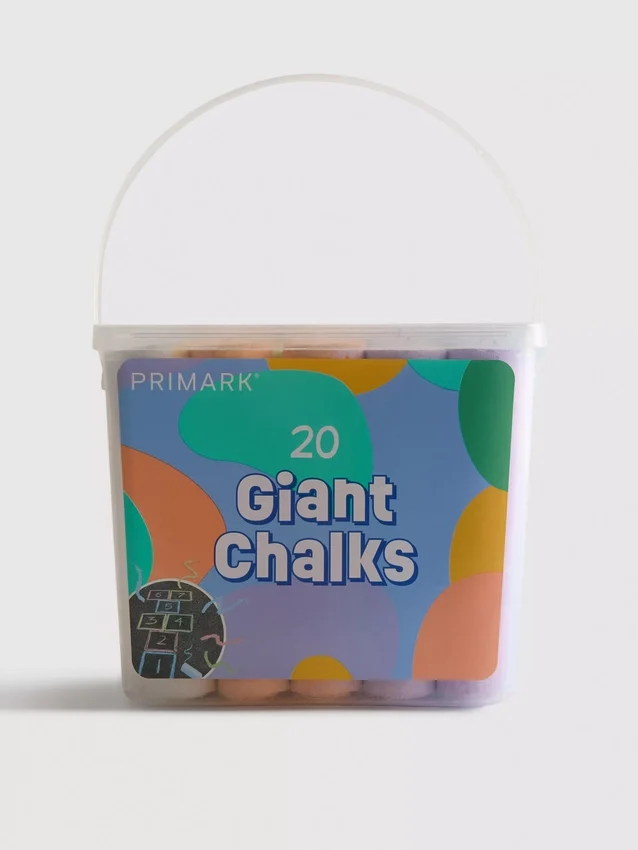 20pk giant chalk set