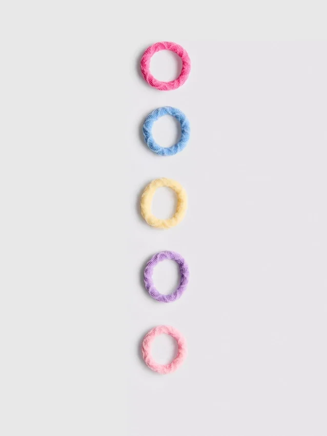 20pk textured hair bands