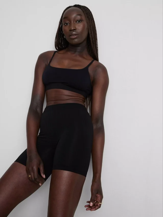 2pk anti-chafing shapewear shorts