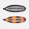 2pk banana claw clips