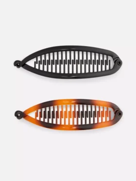 2pk banana claw clips