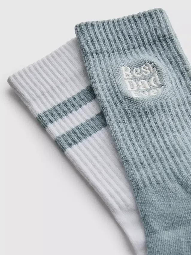 2pk best dad socks