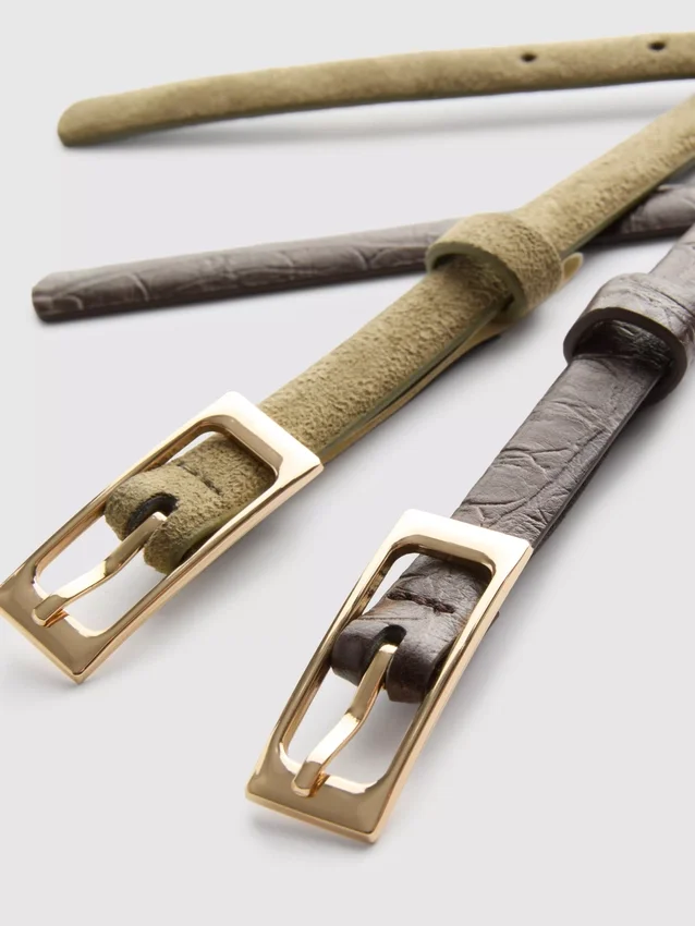 2pk buckle belts
