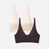 2pk buttery soft seamless bras