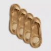 2pk cushioned foot liner socks