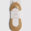 2pk cushioned foot liner socks
