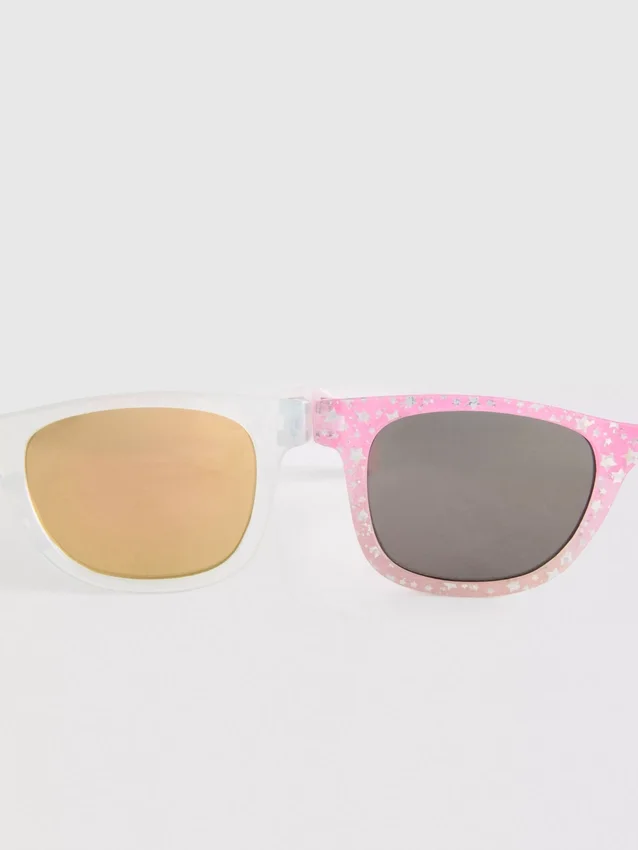 2pk d-frame sunglasses