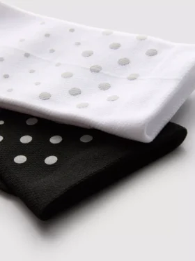 2pk grip dot sports socks