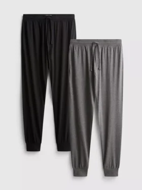 2pk jersey pajama bottoms