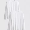 2pk long-sleeve cotton t-shirts