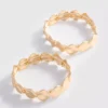 2pk molten metal bracelets