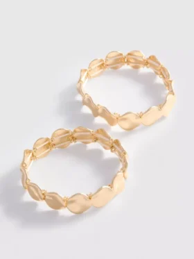 2pk molten metal bracelets