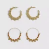 2pk paula echevarría boho hoops