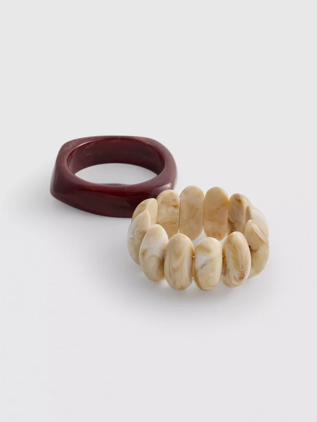 2pk paula echevarría resin bangles