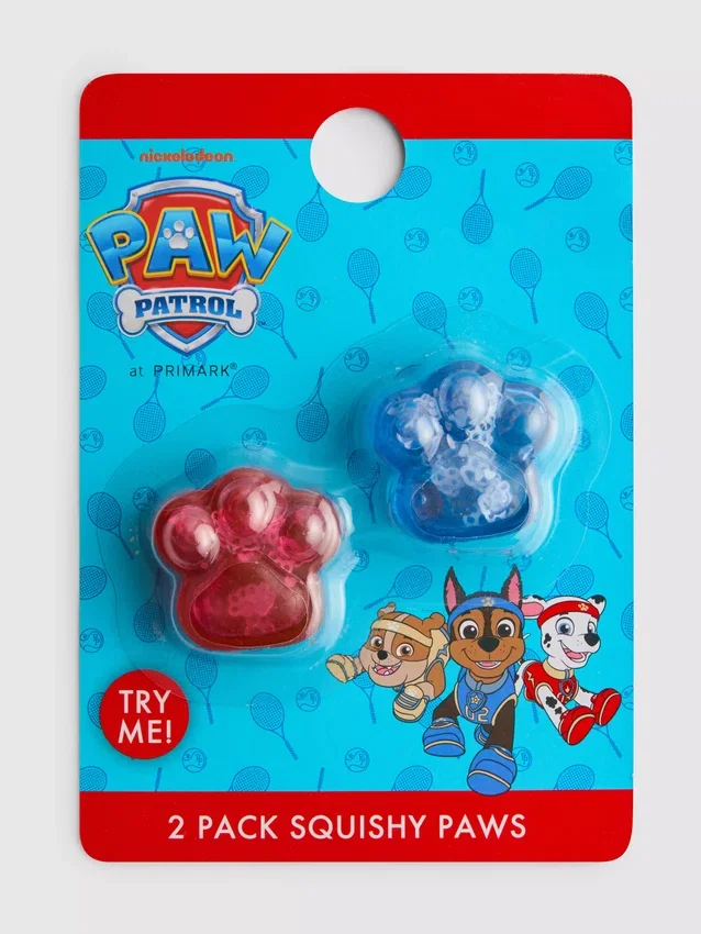 2pk paw patrol squishy toys