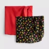 2pk printed mini sarongs