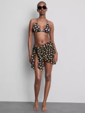 2pk printed mini sarongs