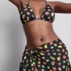 2pk printed mini sarongs