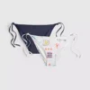 2pk printed side-tie bikini bottoms