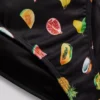 2pk printed side-tie bikini bottoms