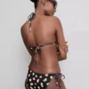 2pk printed triangle bikini top