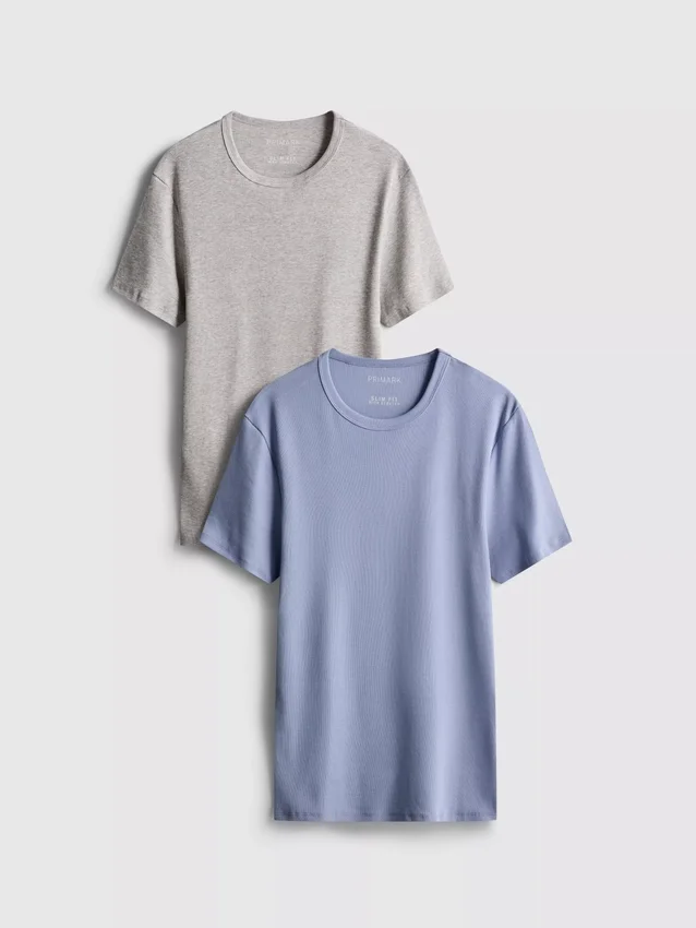 2pk ribbed t-shirts