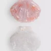 2pk shell hair clips