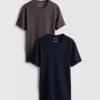 2pk short sleeve ribbed t-shirt