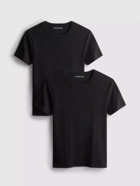 2pk short sleeve ribbed t-shirt