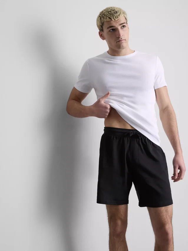 2pk short sleeve ribbed t-shirt