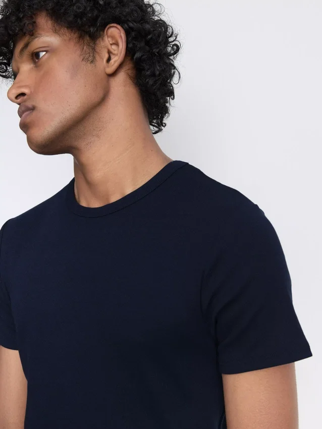 2pk short sleeve ribbed t-shirt