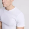 2pk short sleeve ribbed t-shirt