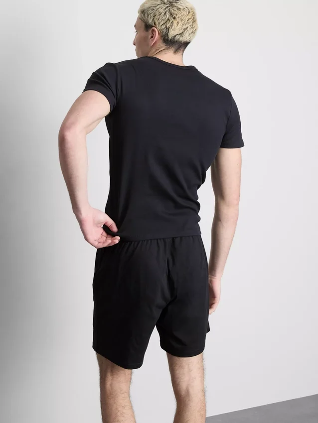 2pk short sleeve ribbed t-shirt