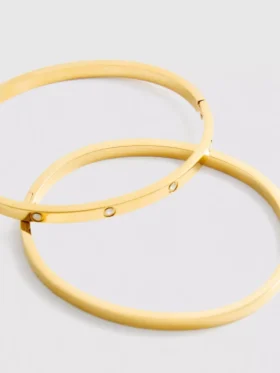 2pk waterproof slim bangles