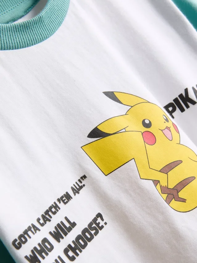 3-9yrs | pokamon t-shirt and shorts set