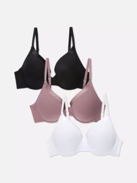 3-pack a-dd full cup t-shirt bras