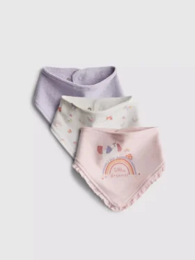 3-pack bandana bibs