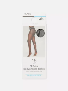 3-pack body shaper tights