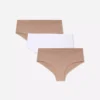 3-pack essential invisible hipster briefs