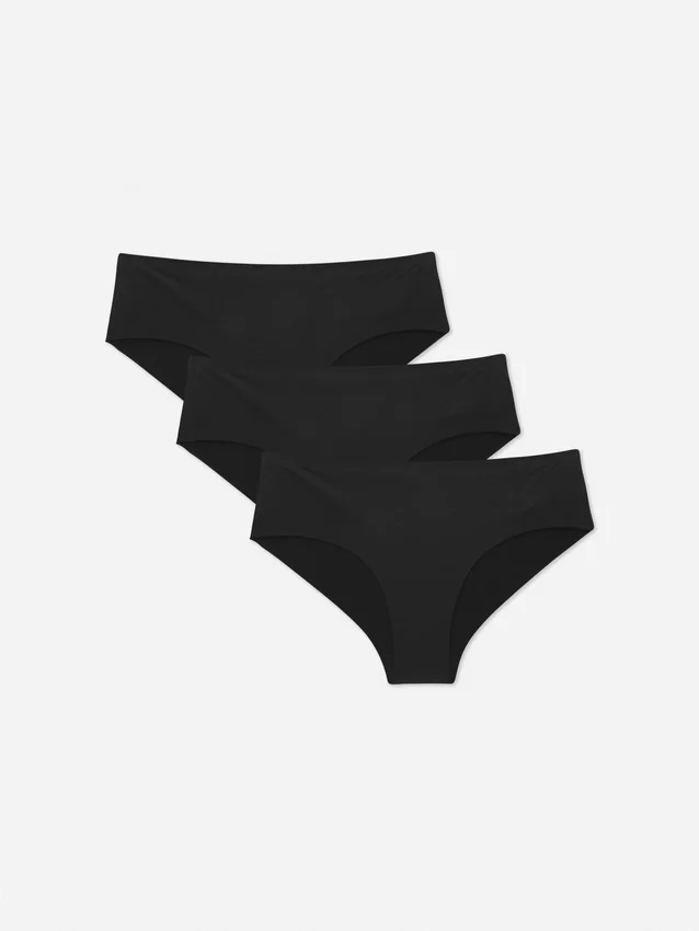 3-pack essential invisible hipster briefs