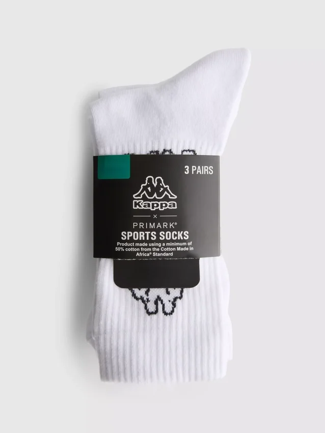 3-pack kappa x primark sports socks