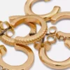 3-pack mini hoop earrings