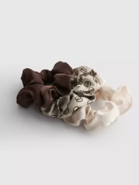 3-pack multi scrunchies